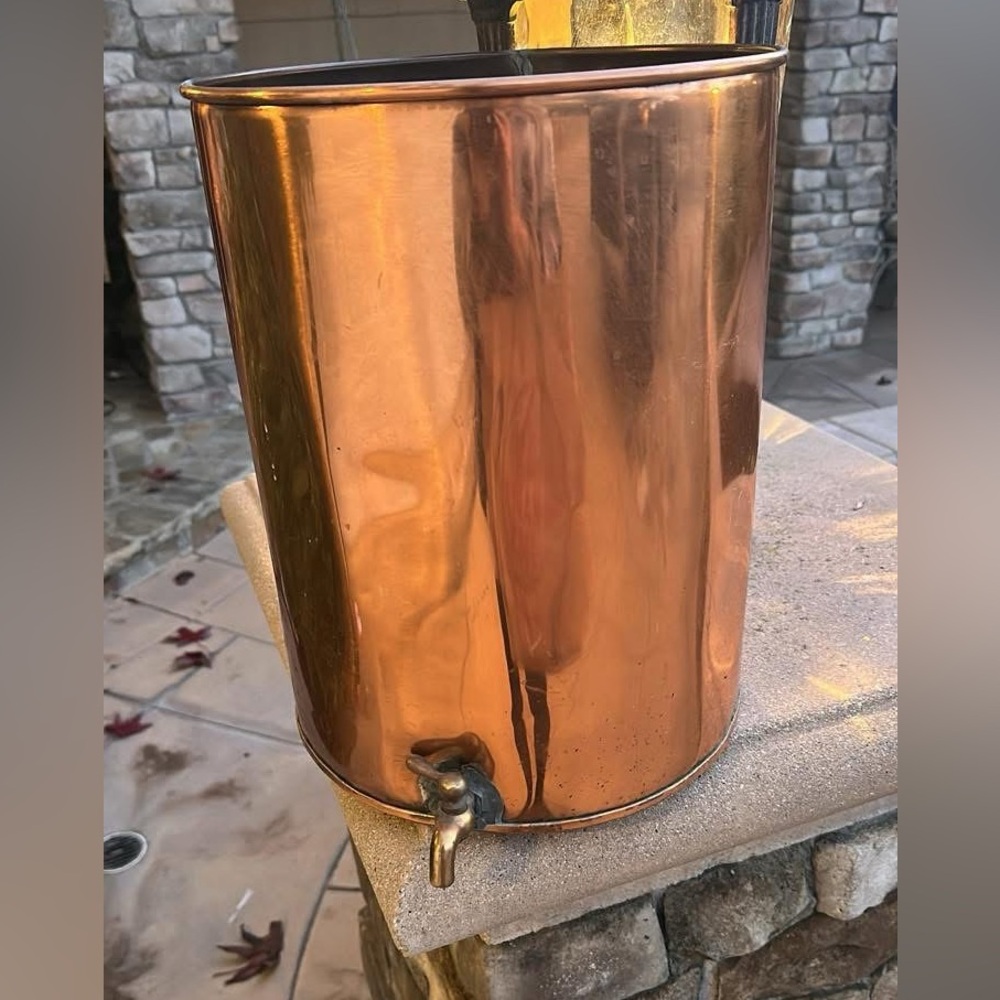 Antique Copper Dispenser
